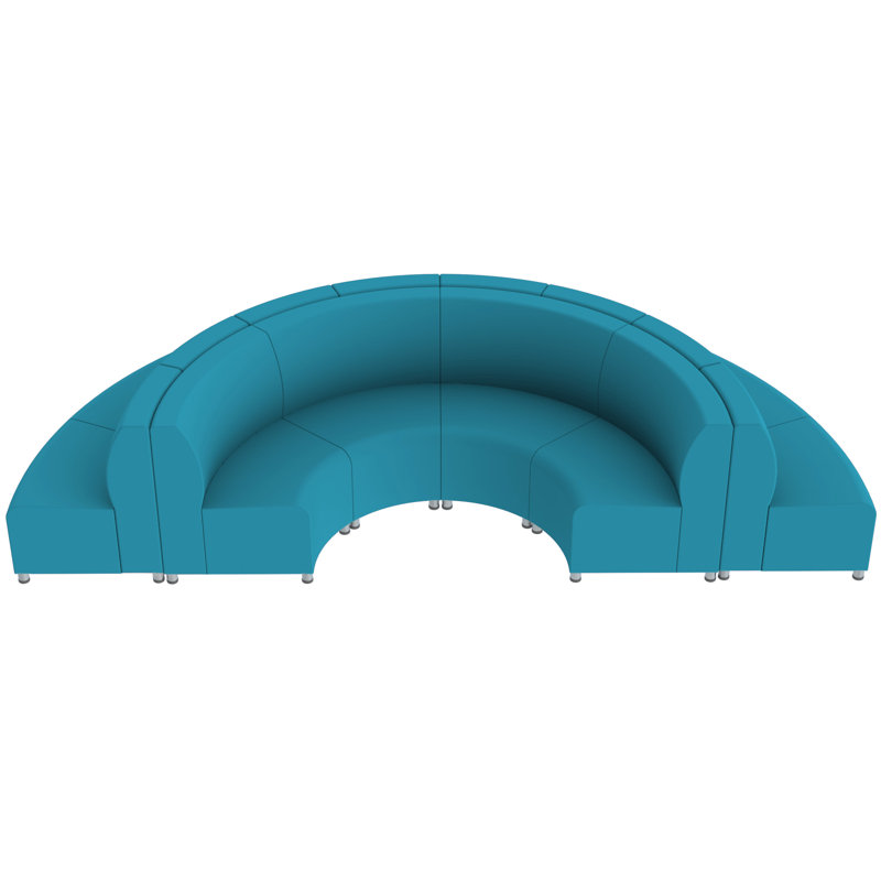 Ensemble de 12 chaises Pro Crest Connect, Bleu sarcelle