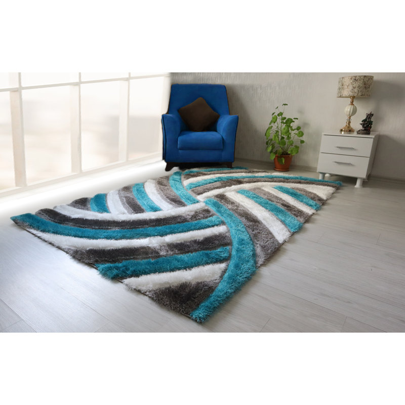 Abstract Rug, Rectangle 5' x 7'