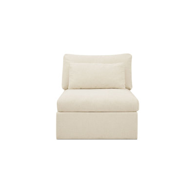 Fauteuil Daliah beige clair