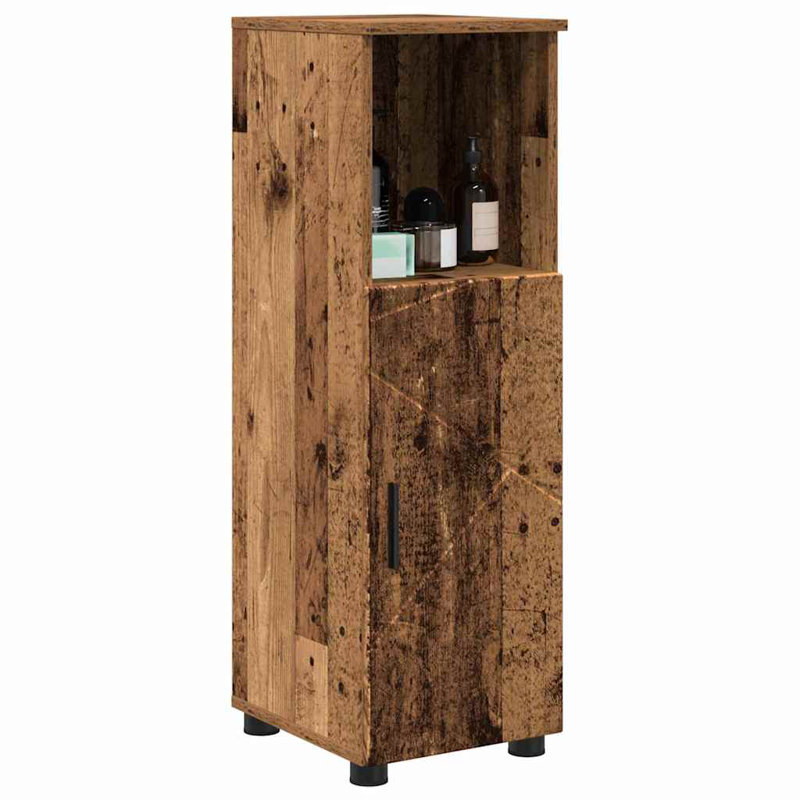 30cm Bathroom Vanity Base Only, Old Wood