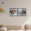 Chromatic Colorplay Set Canvas Flowy Abstracts by Art Remedy-111802215-111802218