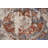Abstract Distressed Look Area Rug 6x8