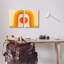 Soleil couchant sous un ton chaud, arc-en-ciel, ensemble de 2 estampes par Daphne Polselli-98086298-98086297
