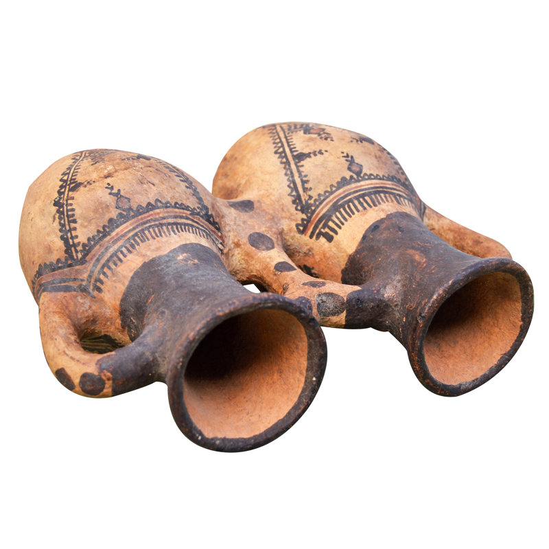 Moroccan Water Vessel W/ Berber Tattoos
