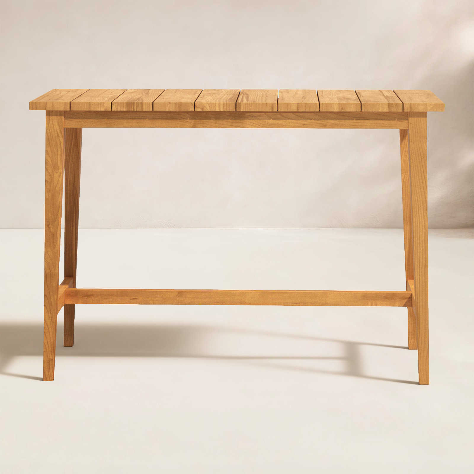 Knightly 50'' Teak Outdoor Buffet & Console Table
