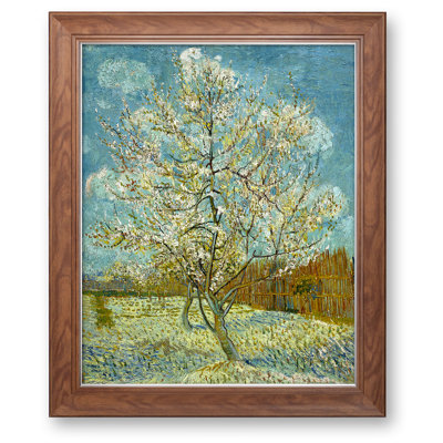 " De Roze Perzikboom " by Vincent Van Gogh