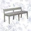 Banc de salle à manger rembourré Harlowe
