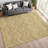 Machine Washable Indoor/Outdoor Chantille ACN2392 Stripes Rug-1099006829