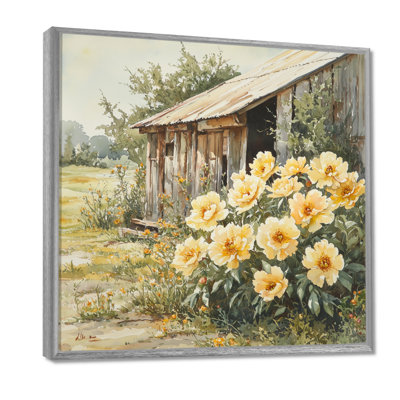 Critchlow pivoines par le vieux poulailler III - pivoines, art mural
