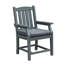 Ensemble de 2 chaises de patio pour l'extérieur