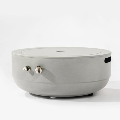 Propane Gas Fire Pit Bowl, 50000 BTU Round Steel Fire Pit
