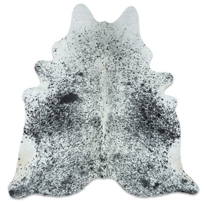 Tapis noir / blanc Karla