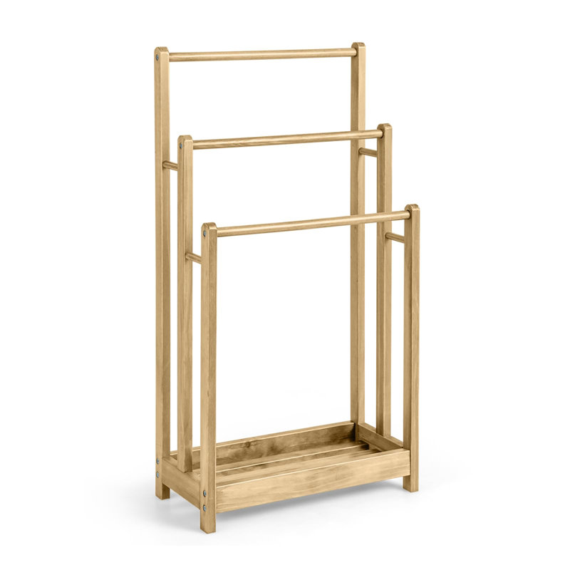 45 cm L Freestanding Towel Stand, Natural