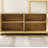 Dessens Rattan Bookshelf 7 tiers Bookcases Storage Rack with cabinet