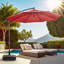 Base de parasol autoportante en résine Shimira