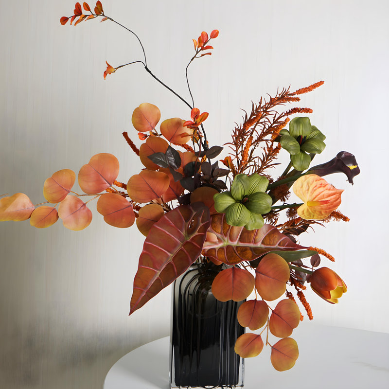 Ornements de fleurs simulées