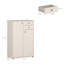 Tekita 2 -Door Rectangle Accent Cabinet
