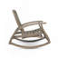 Chaise berçante d'extérieur en bois d'acacia-754778157