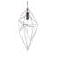 Luminaire suspendu géométrique à 1 lumière Luverne-628200852