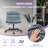 Criss Cross Legged Chair Ergonomic Home Office Desks Chair Armless Swivel Wide Comfy Chair With Casters-1558922378-1558922383