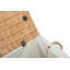 Wicker Rope Handled Storage Trunk with Lining