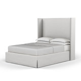 Kaiser Upholstered Wingback Bed