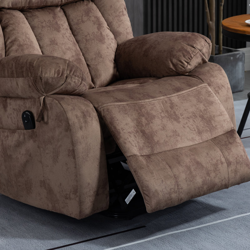 Fauteuil massant et chauffant Cloverdale, Brun