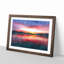 Sunset over Lake Windermere - Picture Frame Painting Print on MDF-56705965-56705966