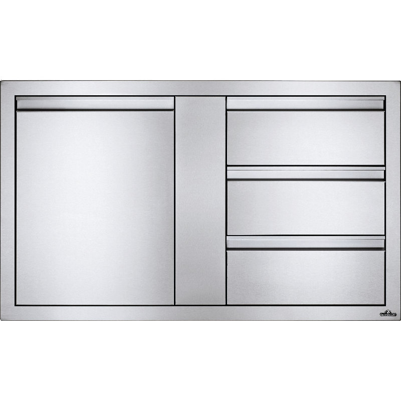 Grande porte simple et triple tiroir 42 po x 24 po