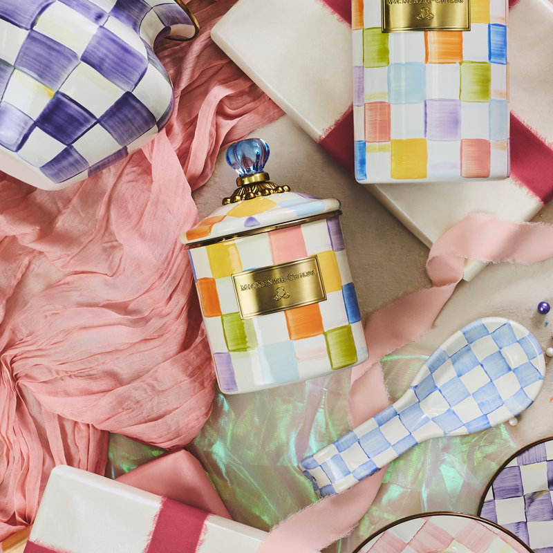 Confetti Check Canister, 38