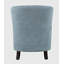 Fauteuil capitonné en mélange de polyester de 33 po de largeur Ines-1636574367