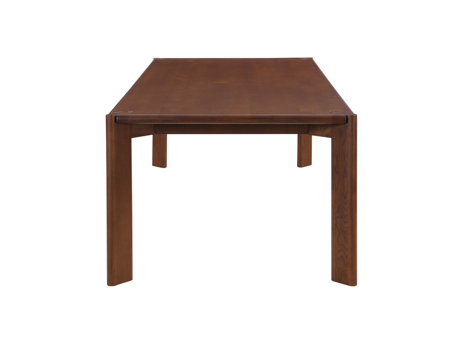 Leola Ash Solid Wood Dining Table,  Brown