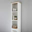 Jeri Solid Wood Freestanding Linen Cabinet-636682760