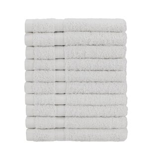 Sobel Westex 100% Cotton Hotel Style White Hand Towels 16 X 30” Pack Of 6  NEW