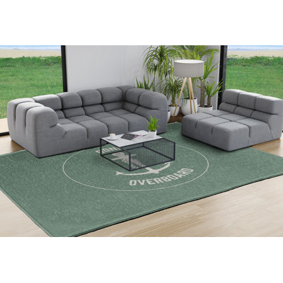 Tapis sauge Flatweave