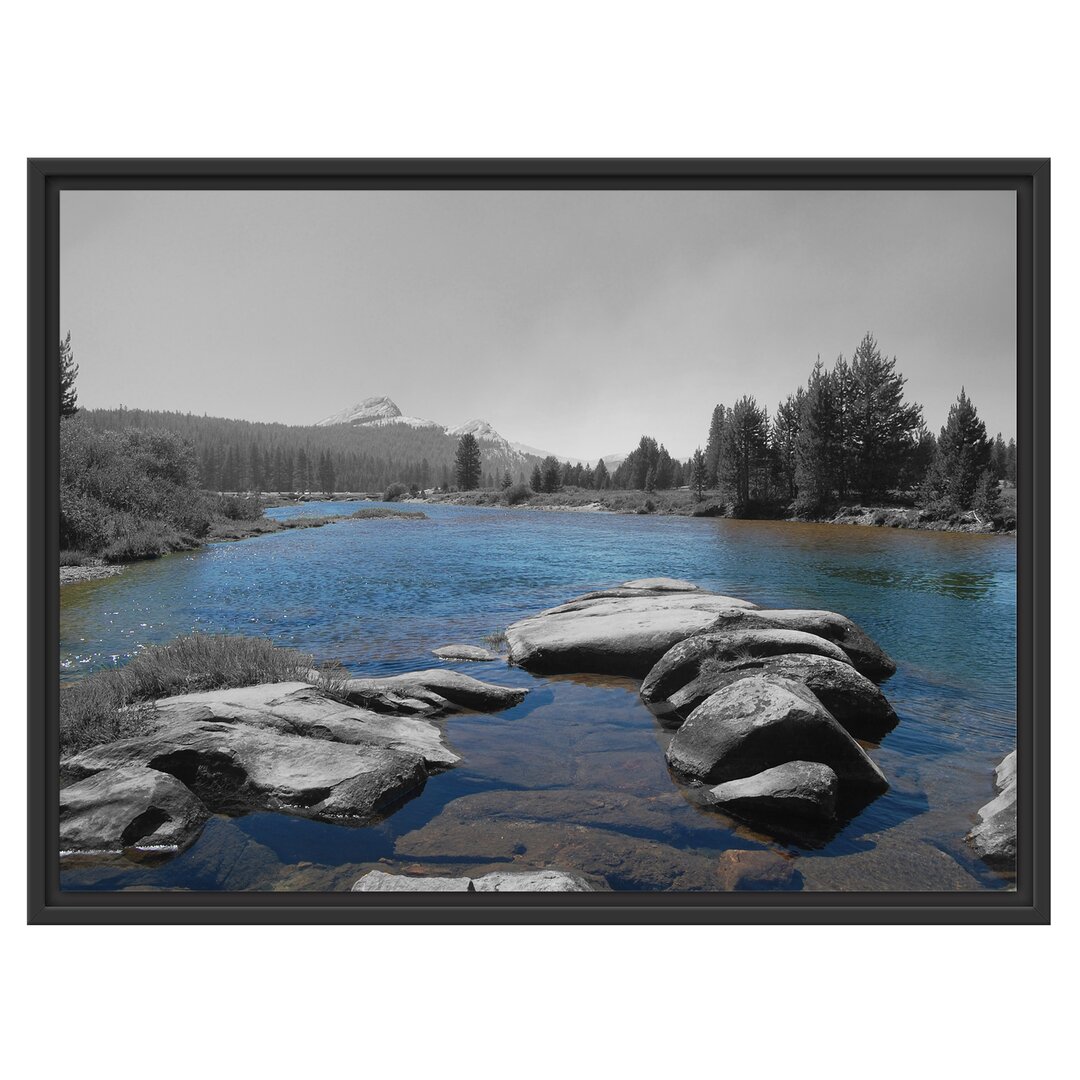 Gerahmtes Wandbild Tuolumne River Yosemite