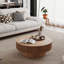Table basse ronde en bois massif avec rangement de 31,5 po-1348382758-1348382753