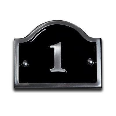 Jaclynn 11.5cm H Reflective Metal House Number