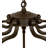 Citadel 10 - Light Oil Rubbed Bronze Lantern Pendant