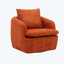 Fauteuil demi-tonneau pivotant l 32,48 po Willenzard-88099133