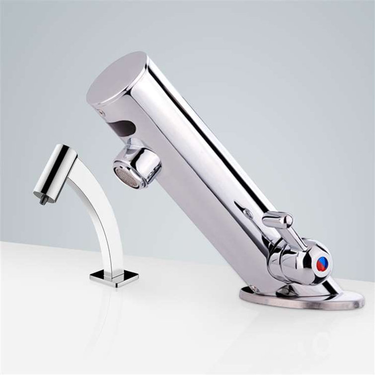 Carpi Motion Sensor Faucet Automatic Touchless Commercial Use Chrome Finish