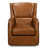 Baker Upholstered Swivel Club Chair-97839338