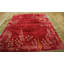 Antique Wool Red / Rust Hand Knotted Pile Chinese Art Deco Rug