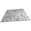 12 in. x 12 in. Grid Marble Tile-79872554