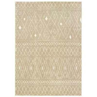Tapis sable / ivoire Copley