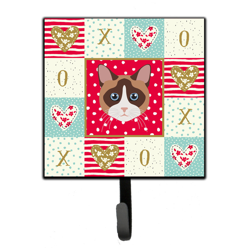 Organisateur de clés murales pour chat love avec crochets clés british shorthair Bohn