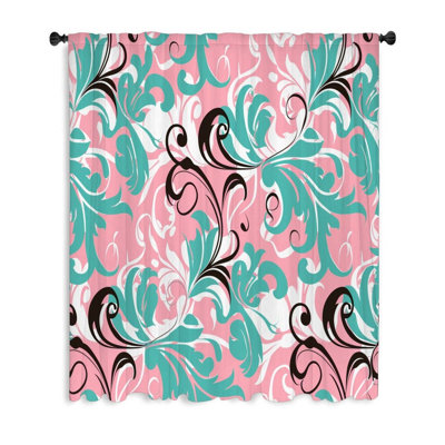 Mache Sheer Curtain Single Panel