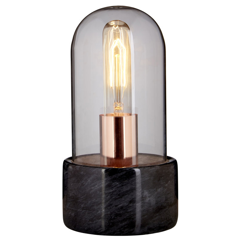 Alejandro Marble Novelty Lamp, Black
