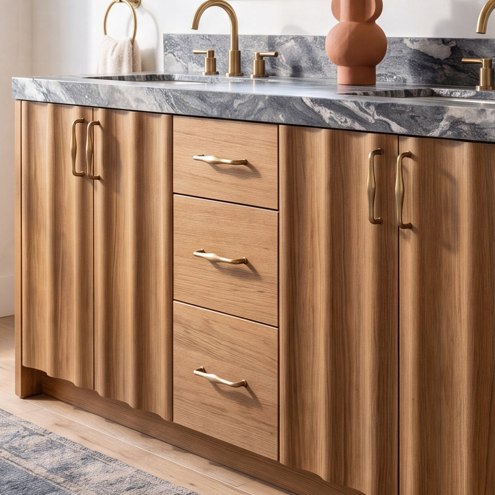 Provence Bar Cabinet Pull, Silicon Bronze Brushed