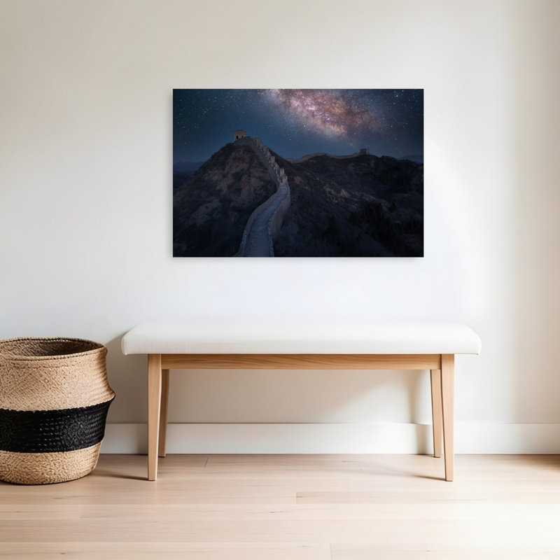 " Mountain Sunset Wildflowers Colorful Dramatic Peaceful Landscape Mountain Wall Art Print " Print, H 24 po x l 36 po